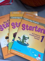 劍橋Starters官方考試用書