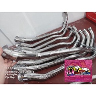 ✷DAENG SAI4 BIG ELBOW PIPE FOR ALL SNIPER 155 (PURE 304 STAINLESS)❇daeng pipe