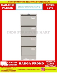 Lemari Arsip Filing Cabinet Kantor Besi Datascrip Dinamika 4 Laci