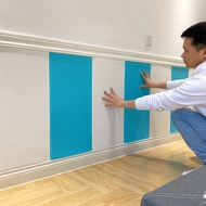 Pelekat Skirt Dinding Tadika Kertas Dinding Pelekat Diri Pelekat Dinding 3D Dinding Panel Hiasan Sek