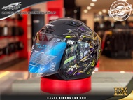 GRACSHAW HELMET GENNEX G535 DOUBLE VISOR HELMET KARASU (JAPAN SERIES)