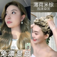 Hair Color Bubble Hair Dye Hair Color Hair Dye Shampoo Hair Syampoo Dying Syampu Perwarna Rambut Hal