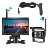 23cm Wireless Car Reversing Display Rearview System Bus Bus Truck Universal Camera Monitoring