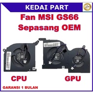 Fan MSI GS66 WS66 P66 Stealth 10SD 10SE 10SF 10SFS 10SGS 16V4 MS-16V1 MS-16V2 MS-16V4 BS5005HS-U4Q B