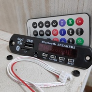 (Terbaik) Modul Mp3 Bluetooth 12V Dengan Kabel Remote Module Mp3 12 V