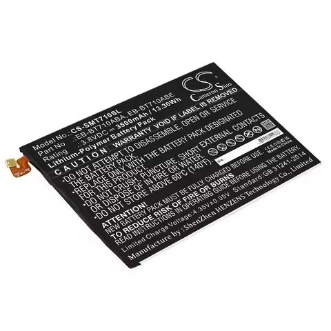 Li-Polymer Tablet Battery for Samsung, 3.8V, 3500mAh, Compatible Models: Galaxy Tab S2 8.0 LTE-A, Ga