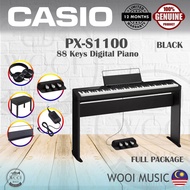 Casio PX-S1100 BK 88 Keys Digital Piano Package - Black