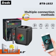 Brodu BTS series Professional Battery System Portable Bluetooth Speaker with wireless mic