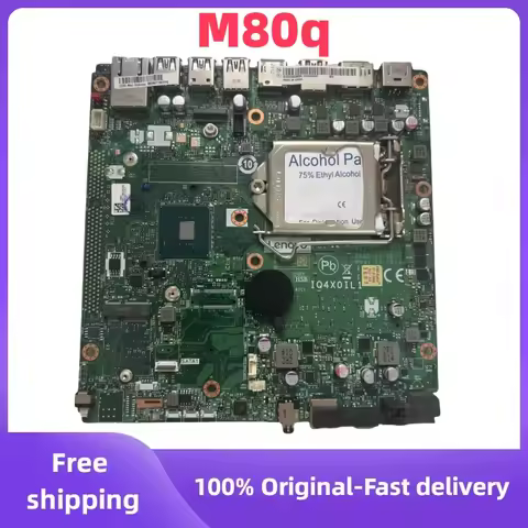 Original used For Lenovo ThinkCentre M80q Desktop Motherboard LGA 1200 IQ4X0IL1 NM-C621 5B20U54371 Q