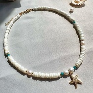 Choker Necklace, Apatite Necklace, Pearl Necklace, Women Jewelry, Beaded Choker