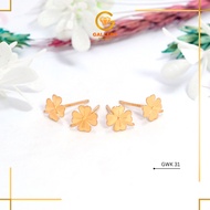 Cute Flower Gold 8K GWK 31 Piercing Gold Earrings - Gallery 21 Official