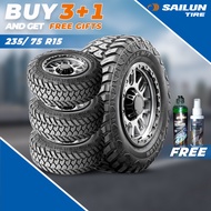 Sailun Terramax M/T 235/75 R15 Bundle Buy 3 + 1 On/Off Road Light Truck &amp; SUV Mud Terrain All Season