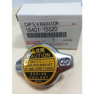 Genuine TOYOTA TIGER RADIATOR CAP Small Cork 0.9Bar Code 16401-15520 (CAP RADIATOR)