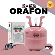 น้ำยาแอร์ R32 ยี่ห้อ ORAFON Entalpia JH SP บรรจุน้ำยา 3KG-3.7KG(ไม่รวมนน.ถัง) ออกใบกำกับภาษีได้(สิ