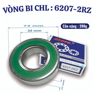 Bearing 6207 - Genuine bearing 6207-2RZ CHL (High speed - Good quality)