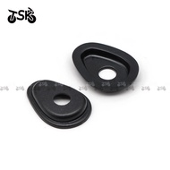 4X Motorcycle Turn Signals Indicator Adapter Spacers For Yamaha YZF-R6 YZF-R1 FZS 600 FAZER FZS 1000