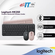 Logitech MK250 Compact Bluetooth® Wireless Combo with Compact Form, Office Mice and Keyboard Combo