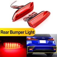 2PCS For Lexus CT 200h CT200h 2011-2015 Car Bumper Tail Light Rear Fog Light Bumper For Toyota Corol