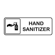 Hand sanitizer sign sticker - oracal hand sanitizer sign sticker