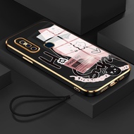 Casing HP For VIVO V15 V15 Pro Case Casing Lucky Words Pattern Casing Casing Casing Silicone Softcas