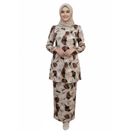 Baju Raya kurung Riau moden Soft Exclusive mango 8D