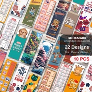 10PCS Bookmark Calendar 2025 Small Gift Doorgift Kalendar Murah Cute Bookmark Cheap Book Marking Too