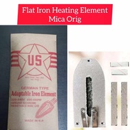 Flat Iron Heating Element Mica Vulacanizing Heating Element