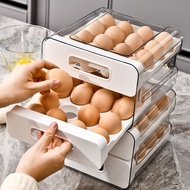 Egg Storage Box Refrigerator Dedicated Drawer-Type Egg Storage Kitchen Crisper Food Grade Finishing