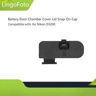 Battery Door Chamber Cover Lid Snap-On Cap Replacement for Nikon D3200