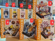 《特價區精選》[正版] Keeppley  Naruto《火影忍者疾風傳》系列 造型 積木 模型 3D 圖6全要共5盒 特價 368
