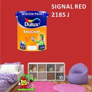 SIGNAL RED 2185 J ( 5L ) ICI DULUX EASY CLEAN / EASYCLEAN INTERIOR PAINT