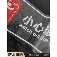 Beware of Glass Beware of Meet Transparent Frosted Beware of Steps Beware of Attention Reminder Stic