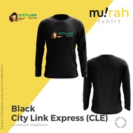 MURAHTSHIRT 🔥PROMOSI HEBAT🔥 CITYLINK CITY LINK LONGSLEEVE BAJU LELAKI PEREMPUAN T SHIRT!!  JERSEY TS