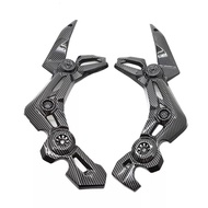 ABS Carbon Fiber Front Side Trim Fairing High Quality ABS For Kawasaki Z900 Z 900 2017 2018 2019 Mot