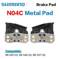 Shimano Brake Pad N04C Metal 4 Piston M7120 M8120 M9120 brakepad lining not N03a