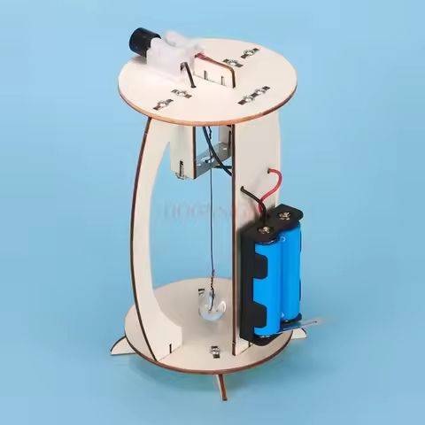 Physical Science Experiment Science and Technology Diy Hand-assembled Model Earthquake Alarm