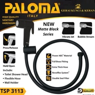 (box6a) PALOMA TSP 3103 MATTE BLACK TOILET SHOWER JET WASHER BLACK SHOWER CHEAP!!️