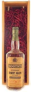 Booths Finest Dry London Gin 1960 in a wooden box, 1 x 750ml