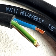 3x1.5 mm HO7RN-F stranded electrical cable for sound system devices