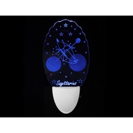 LED Stereo Night Light Sci-Fi Constellation Sagittarius 110V 0.3W Made In Taiwan BSMI Certification