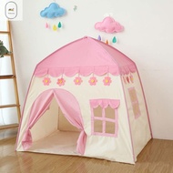 YULANNIA Portable Children's Play House Tent Pink Foldable Tents Flowers Teepee House Castle Play Wigwam Durable Kids Toys