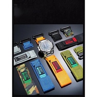 For Casio G-SHOCK MTG-B3000 Sports canvas strap MTG B3000 waterproof watch strap Modified Stainless 