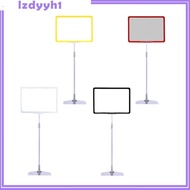 [JoyDIY] Adjustable Sign Holder Poster Stand Heavy Duty Floor Sign Stand Holder Sign Rack Displayed