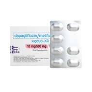 XIGDUO Dapagliflozin Propanediol Monohydrate 10 mg Metroformin Hcl 500mg 1 Film Coated Tablet [PRESC