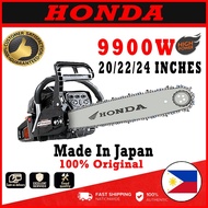 ◫ ☬ ✎ Honda Chainsaw 20/22/24 Inches Gasoline Chainsaw Portable Chain Saw Mini Chainsaw Steel Power