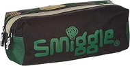 Smiggle Block Pencil Case with Two Zipped Compartments | Camouflage Print