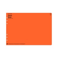 日本 PLOTTER 004 萬用手冊內頁/ A4/ 方眼/ 2入