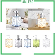 [Amleso] Soap Dispenser Shampoo Bottle Foaming Soap Dispenser Detergent Bottle, Liquid