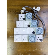 D1 - HAGER TIMER EHN711 (NEW MODEL) / HAGER TIMER EHN711 with SOCKETS