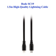 Rode SC19 USB-C to Lightning Cable for connecting VideoMic NTG to Lightning Devices